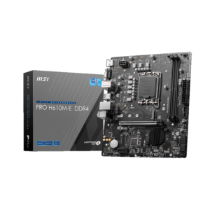 MSI Motherboard H610M-E PRO DDR4 - Image 1