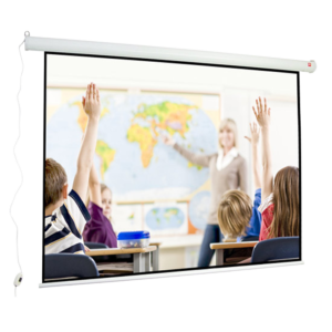 Avtek Video Projection Screen Wxl 205cm x 158cm, Murale ( Electric ) - Image 1