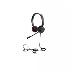Jabra Evolve 30II MS DUO Headset USB - Image 1