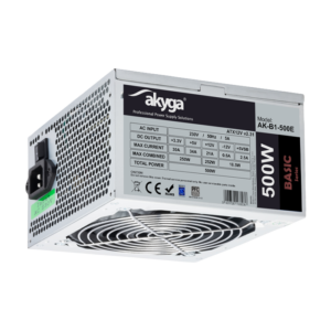 PSU Akyga 500W 80 PLUS White - Image 1