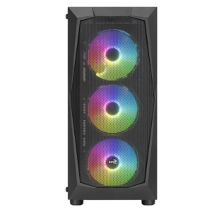 Aerocool Falcon FRGB TG Mid Tower Black - Image 2