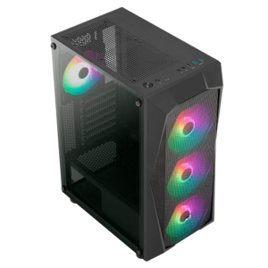 Aerocool Falcon FRGB TG Mid Tower Black - Image 3