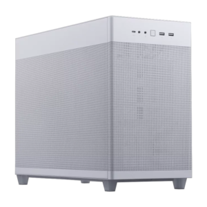 Asus Prime AP201 TG Micro Tower White - Image 1