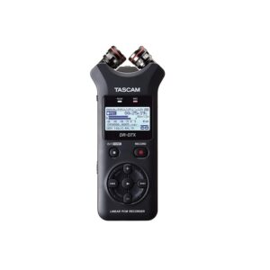 Tascam DR-07X Voice Recorder Black - Image 1
