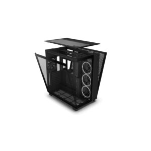NZXT H9 Elite Dual-Chamber TG Black - Image 1