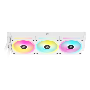 Corsair iCUE LINK H150i 360mm RGB Liquid White  - Image 2