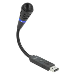 DeLOCK USB Microphone Gooseneck - Image 1