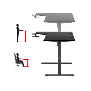 Huzaro Hero 9.1 Gaming Electric Desk - Image 4