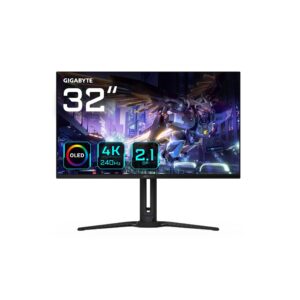 Gigabyte AORUS 4K 31.5” OLED 240 Hz UHBR 2.0 - Image 1