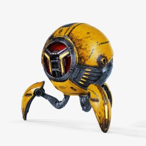 GravaStar Speakers H War-Damaged Yellow Limited Edition - Image 1