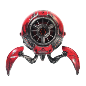 GravaStar Speakers H War-Damaged Red Limited Edition - Image 2