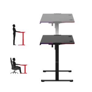 Huzaro Hero 8.5 Electric Gaming Desk - Image 4