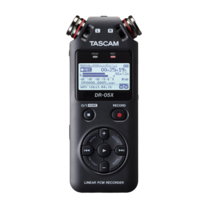 Tascam DR-05X Voice Recorder Black - Image 1