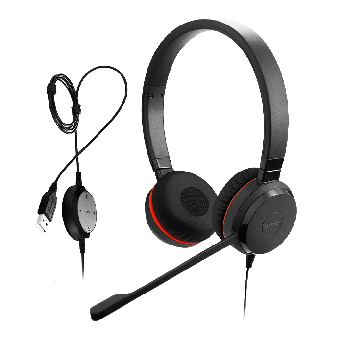 Jabra Evolve 30II MS DUO Headset USB