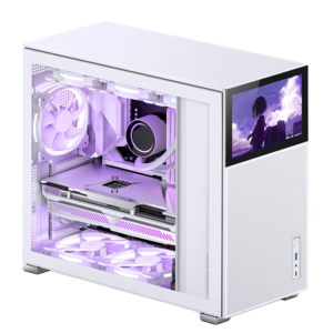 Jonsbo D41 MESH with Screen 8" White - Image 4