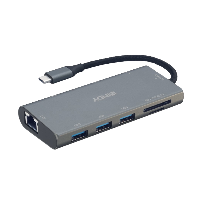 Lindy USB-C Dockingstation 100w