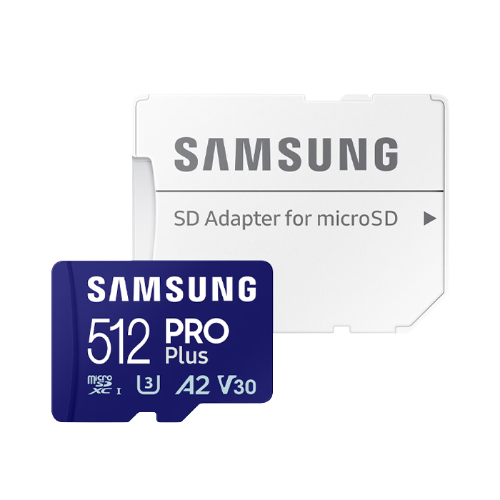 Samsung PRO Plus 512GB Micro SD Reader