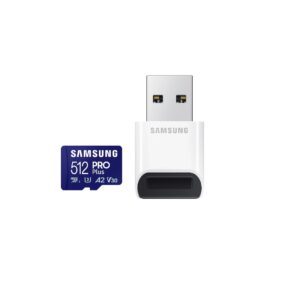 Samsung PRO Plus 512GB Micro SD + Reader - Image 1