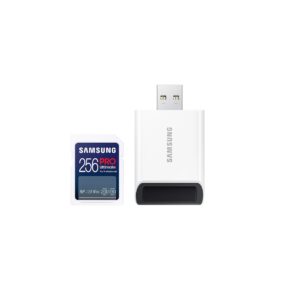 Samsung PRO Ultimate 256GB SD + Reader - Image 1