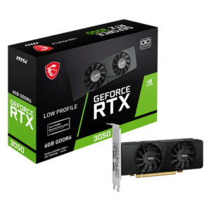 MSI NVIDIA LP RTX 3050 6GB - Image 1