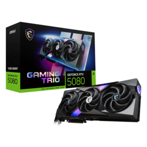 MSI GAMING Trio OC RTX 5080 16GB - Image 1