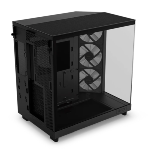 NZXT H6 Flow with RGB TG Black - Image 3
