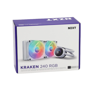 NZXT Kraken 240 RGB with LCD Display White - Image 4