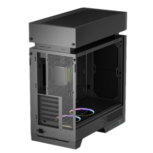 DeepCool Case CL6600 + 360mm Liquid Cooler Black - Image 4