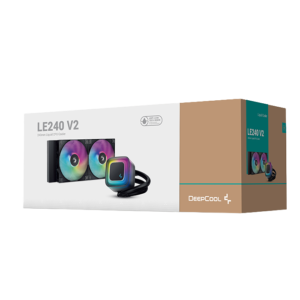 Cpu Cooling DeepCool Liquid LE240 V2 RGB 240mm - Image 2