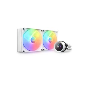 NZXT Kraken 240 RGB with LCD Display White - Image 1
