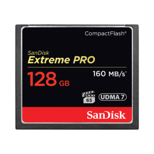 Sandisk Extreme PRO 128GB CompactFlash - Image 1