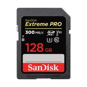 SanDisk 128 GB Extreme PRO SD - Image 1