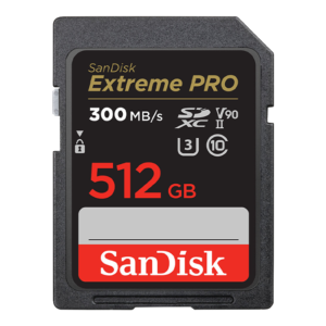 SanDisk V90 512GB Extreme SD - Image 1