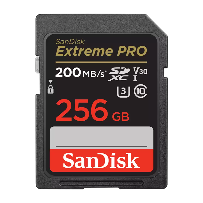 Sandisk Extreme PRO SD 256GB