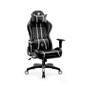 Diablo Chair Gaming X-ONE 2.0 , White-Black - Image 1