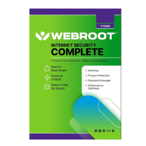 Webroot Internet Security Complete 3-5 Devices 1Y - Image 1