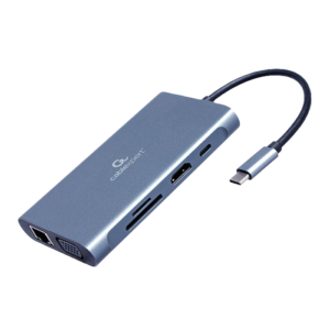 Gembird USB-C Docking Station 4K 7-1 - Image 1