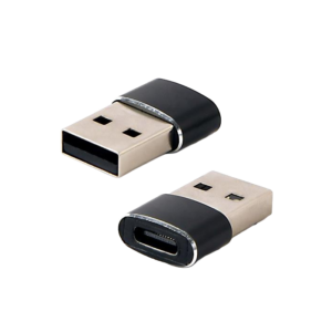 Gembird USB 2.0 USB AM to Type-C female adapter - Image 1