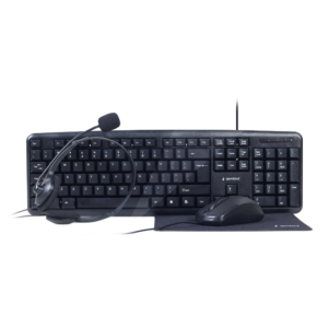 Gembird Combo Keyboard/Mouse/MousePad /Headset - Image 1