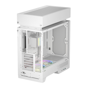 DeepCool Case CL6600 + 360mm Liquid Cooler White - Image 4