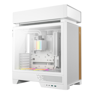 DeepCool Case CL6600 + 360mm Liquid Cooler White - Image 1